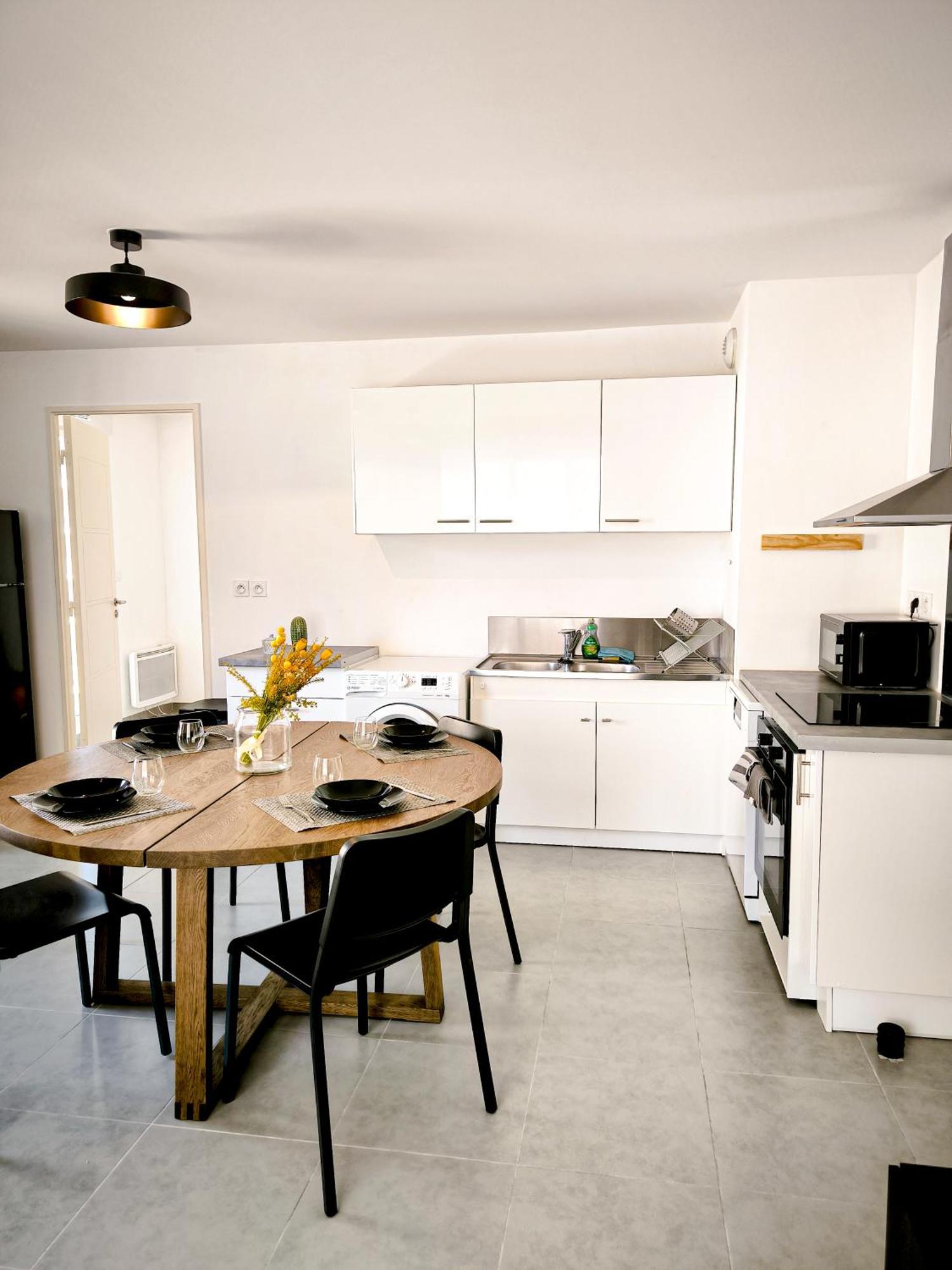 Апартаменты L'Instant Aixois T3 Situe A Aix La Duranne Экс-ан-Прованс Экстерьер фото