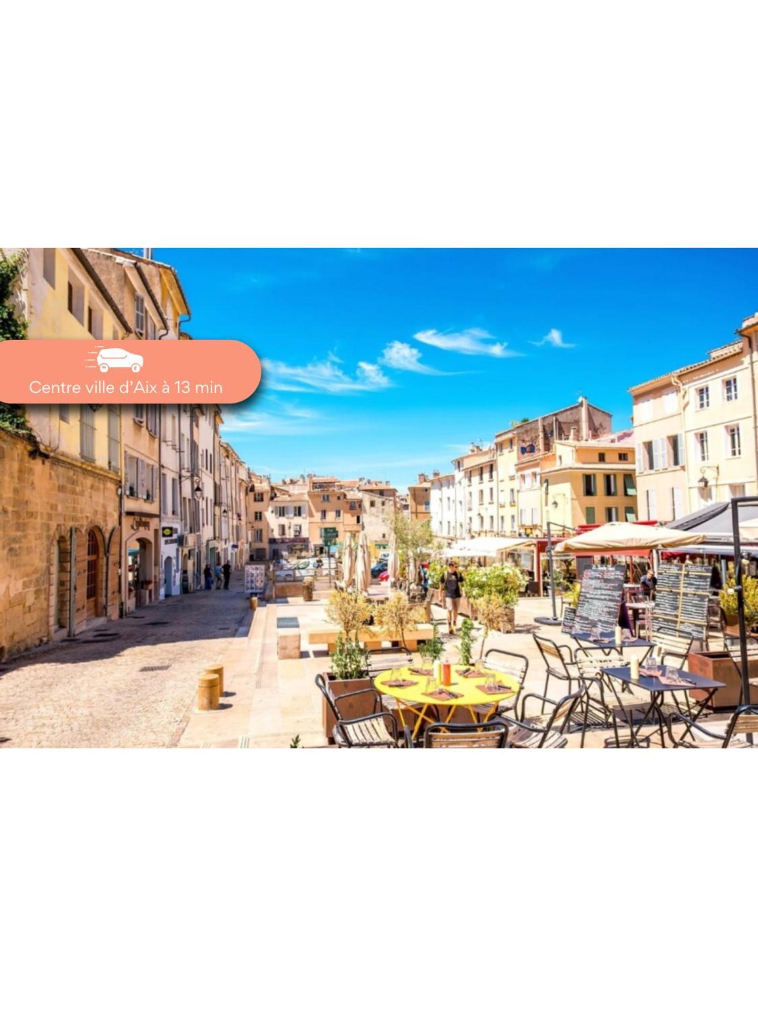 Апартаменты L'Instant Aixois T3 Situe A Aix La Duranne Экс-ан-Прованс Экстерьер фото